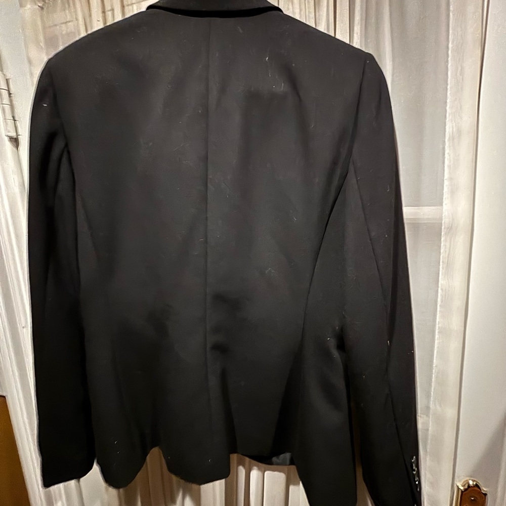 Tahari Arthur S Levine blazer Career Jacket Black - Picture 2 of 3